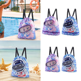 Maxbell Swim Backpack for Wet Swimming Separation for Swimmers Swimming Bag for Kids L Purple