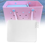 Maxbell 2xInner Beach Bag Divider Tray DIY Assembly Partition Organize Storage Divider White