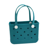 Maxbell 2xBeach Bag Outdoor Medium Shopping Basket for Pool Groceries Summer