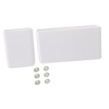 Maxbell 3xPhone Holder for Beach Tote Portable Elegant Hanging Insert Travel Organizer white