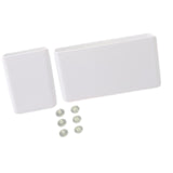 Maxbell 3xPhone Holder for Beach Tote Portable Elegant Hanging Insert Travel Organizer white