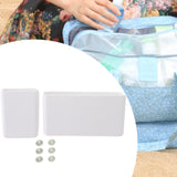 Maxbell 5xPhone Holder for Beach Tote Portable Elegant Hanging Insert Travel Organizer white