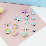 Maxbell 4xBeach Tote Charms Fashionable Beautiful for Summer Embellishments Bag Charms