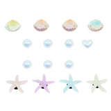 Maxbell 3xBeach Tote Charms Fashionable Beautiful for Summer Embellishments Bag Charms