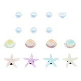 Maxbell 3xBeach Tote Charms Fashionable Beautiful for Summer Embellishments Bag Charms