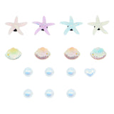 Maxbell 2xBeach Tote Charms Fashionable Beautiful for Summer Embellishments Bag Charms