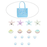 Maxbell 2xBeach Tote Charms Fashionable Beautiful for Summer Embellishments Bag Charms