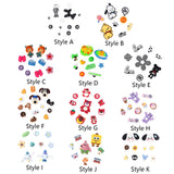 Maxbell 5xBeach Bag Charms Accessories 1.2cm Long DIY Handmade PVC Totes Charm Inserts