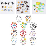 Maxbell 2xBeach Bag Charms Accessories 1.2cm Long DIY Handmade PVC Totes Charm Inserts