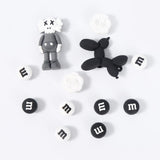 Maxbell 2xBeach Bag Charms Accessories 1.2cm Long DIY Handmade PVC Totes Charm Inserts