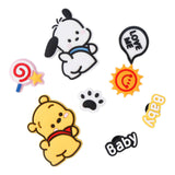 Maxbell 6xBeach Bag Charms Accessories 1.2cm Long DIY Handmade PVC Totes Charm Inserts