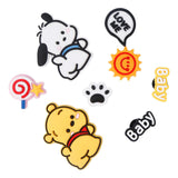 Maxbell 6xBeach Bag Charms Accessories 1.2cm Long DIY Handmade PVC Totes Charm Inserts
