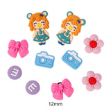 Maxbell 2xBeach Bag Charms Accessories 1.2cm Long DIY Handmade PVC Totes Charm Inserts