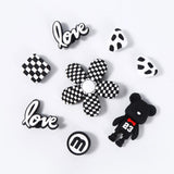 Maxbell 4xBeach Bag Charms Accessories 1.2cm Long DIY Handmade PVC Totes Charm Inserts