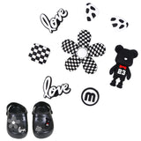 Maxbell 5xBeach Bag Charms Accessories 1.2cm Long DIY Handmade PVC Totes Charm Inserts