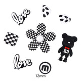 Maxbell 4xBeach Bag Charms Accessories 1.2cm Long DIY Handmade PVC Totes Charm Inserts