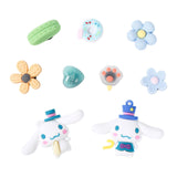 Maxbell 6xBeach Bag Charms Accessories 1.2cm Long DIY Handmade PVC Totes Charm Inserts