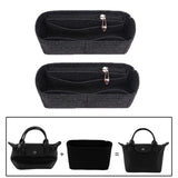 Purse Organizer Insert Container Divider Inner Bag for Luggage Handbags Tote 15cmx8.5cmx12cm