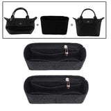 Purse Organizer Insert Container Divider Inner Bag for Luggage Handbags Tote 15cmx8.5cmx12cm