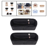 Purse Organizer Insert Container Divider Inner Bag for Luggage Handbags Tote 15cmx8.5cmx12cm
