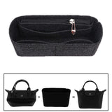Purse Organizer Insert Container Divider Inner Bag for Luggage Handbags Tote 15cmx8.5cmx12cm