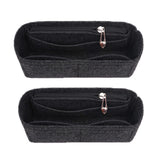 Purse Organizer Insert Container Divider Inner Bag for Luggage Handbags Tote 15cmx8.5cmx12cm