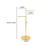 Maxbell Clothes Rack Multifunctional Clothing Rack Adjustable Height Garment Rack Gold