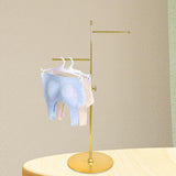 Maxbell Clothes Rack Multifunctional Clothing Rack Adjustable Height Garment Rack Gold