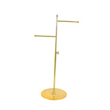 Maxbell Clothes Rack Multifunctional Clothing Rack Adjustable Height Garment Rack Gold