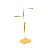 Maxbell Clothes Rack Multifunctional Clothing Rack Adjustable Height Garment Rack Gold