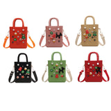 Maxbell 2xBeach Bag for Women Portable Handbag Shopping Basket for Holiday Travel Yoga Black