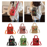 Maxbell 2xBeach Bag for Women Portable Handbag Shopping Basket for Holiday Travel Yoga Black