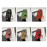 Maxbell 3xBeach Bag for Women Portable Handbag Shopping Basket for Holiday Travel Yoga Black