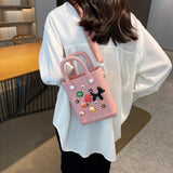 Maxbell 3xBeach Bag for Women Portable Handbag Shopping Basket for Holiday Travel Yoga Pink