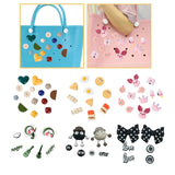 Maxbell 3xBeach Bag Charms Accessories Beach Handbag PVC Tote Inserts Buckle Ornaments Style A