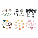 Maxbell 5xBeach Bag Charms Accessories Beach Handbag PVC Tote Inserts Buckle Ornaments Style A