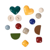 Maxbell 6xBeach Bag Charms Accessories Beach Handbag PVC Tote Inserts Buckle Ornaments Style A
