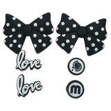 Maxbell 3xBeach Bag Charms Accessories Beach Handbag PVC Tote Inserts Buckle Ornaments Style F