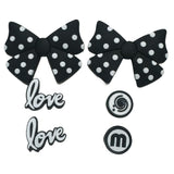 Maxbell 6xBeach Bag Charms Accessories Beach Handbag PVC Tote Inserts Buckle Ornaments Style F