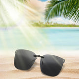 Maxbell Clip on Sunglasses Polarized Supplies Eyeglasses for Traveling Sport Fishing Style A