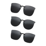 Maxbell Clip on Sunglasses Polarized Supplies Eyeglasses for Traveling Sport Fishing Style A