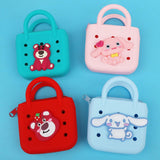Maxbell 5xBeach Hole Bag Casual Trendy Silicone Beach Tote for Party Shopping Holidays Yellow
