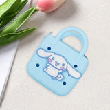 Maxbell 5xBeach Hole Bag Casual Trendy Silicone Beach Tote for Party Shopping Holidays Light Blue