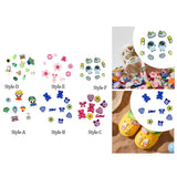 Maxbell 4xBeach Bag Charms Accessories Creative Festival Craft Reusable Handmade Decor Style A