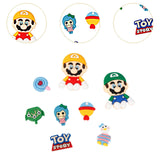 Maxbell 6xBeach Bag Charms Accessories Creative Festival Craft Reusable Handmade Decor Style A