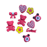 Maxbell 2xBeach Bag Charms Accessories Creative Festival Craft Reusable Handmade Decor Style C