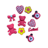 Maxbell 3xBeach Bag Charms Accessories Creative Festival Craft Reusable Handmade Decor Style C