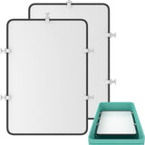 Maxbell 2xHole Bag Divider Tray Portable for Hole Basket Hole Tote Bag Divider Divider Black