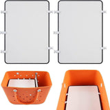 Maxbell 2xHole Bag Divider Tray Portable for Hole Basket Hole Tote Bag Divider Divider Black