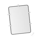 Maxbell 2xHole Bag Divider Tray Portable for Hole Basket Hole Tote Bag Divider Divider Black